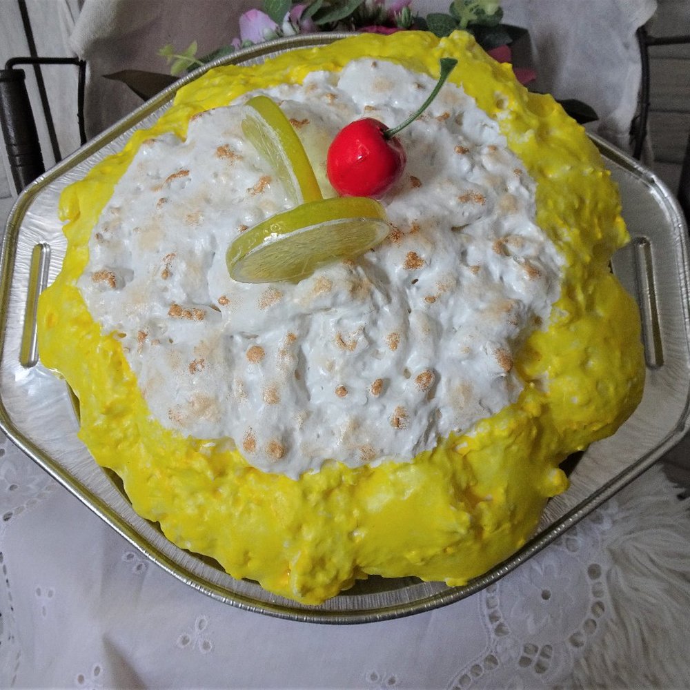 Fake Bake Gourmet Lemon Meringue Pie Handmade